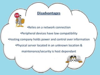 Information/resource available anywhere with a network connection