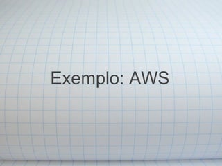 Exemplo: AWS
 