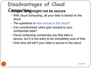  Sustainability8/14/201012Components of CCClients