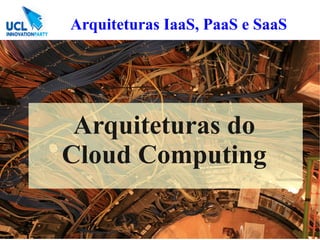 Arquiteturas IaaS, PaaS e SaaS




 Arquiteturas do
Cloud Computing
 