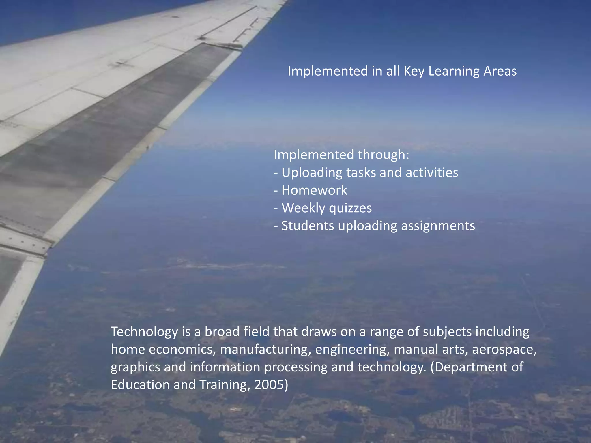 Integral resource in the classroomAdvantages for teacher, student and schoolProvides a convenient style of learning for students“The ability to use rapidly changing and evolving technologies to create, communicate, collaborate, express one’s self and influence others is a critical 21st century skill.” (Bittman. T, 2008)Image retrieved from www.photobucket.com