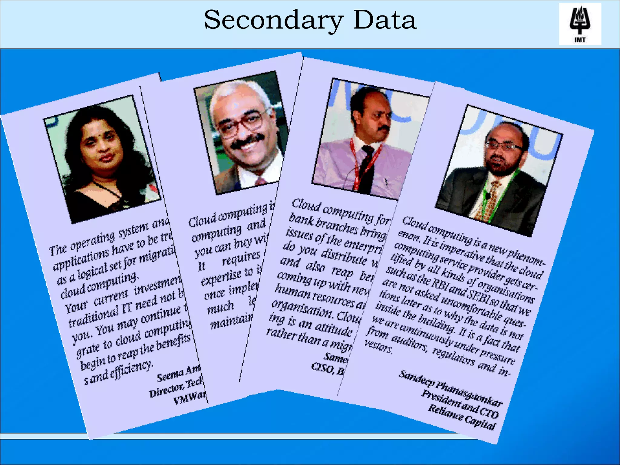 Secondary Data Cortsey ET Dec 1st 