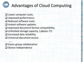 Cloud computing | PPTX