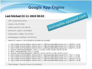 Google App Engine
 