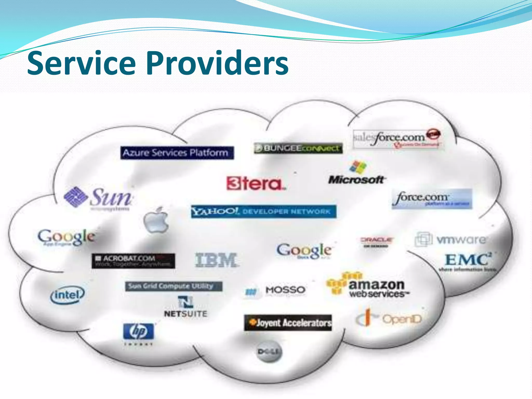 Service Providers
 