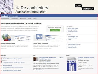 4. De aanbieders  Application integration SURFdiensten - Projectlicentiemodellen Next Generation  