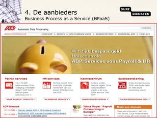 4. De aanbieders  Business Process as a Service (BPaaS) 