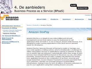 4. De aanbieders  Business Process as a Service (BPaaS) 
