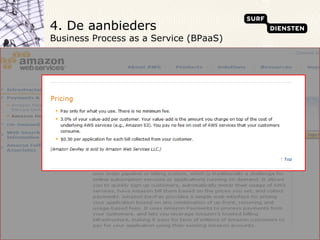 4. De aanbieders  Business Process as a Service (BPaaS) 