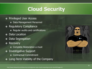 Cloud SecurityPrivileged User Access 