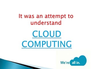 Cloud computing