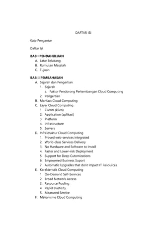 makalah Cloud computing | PDF