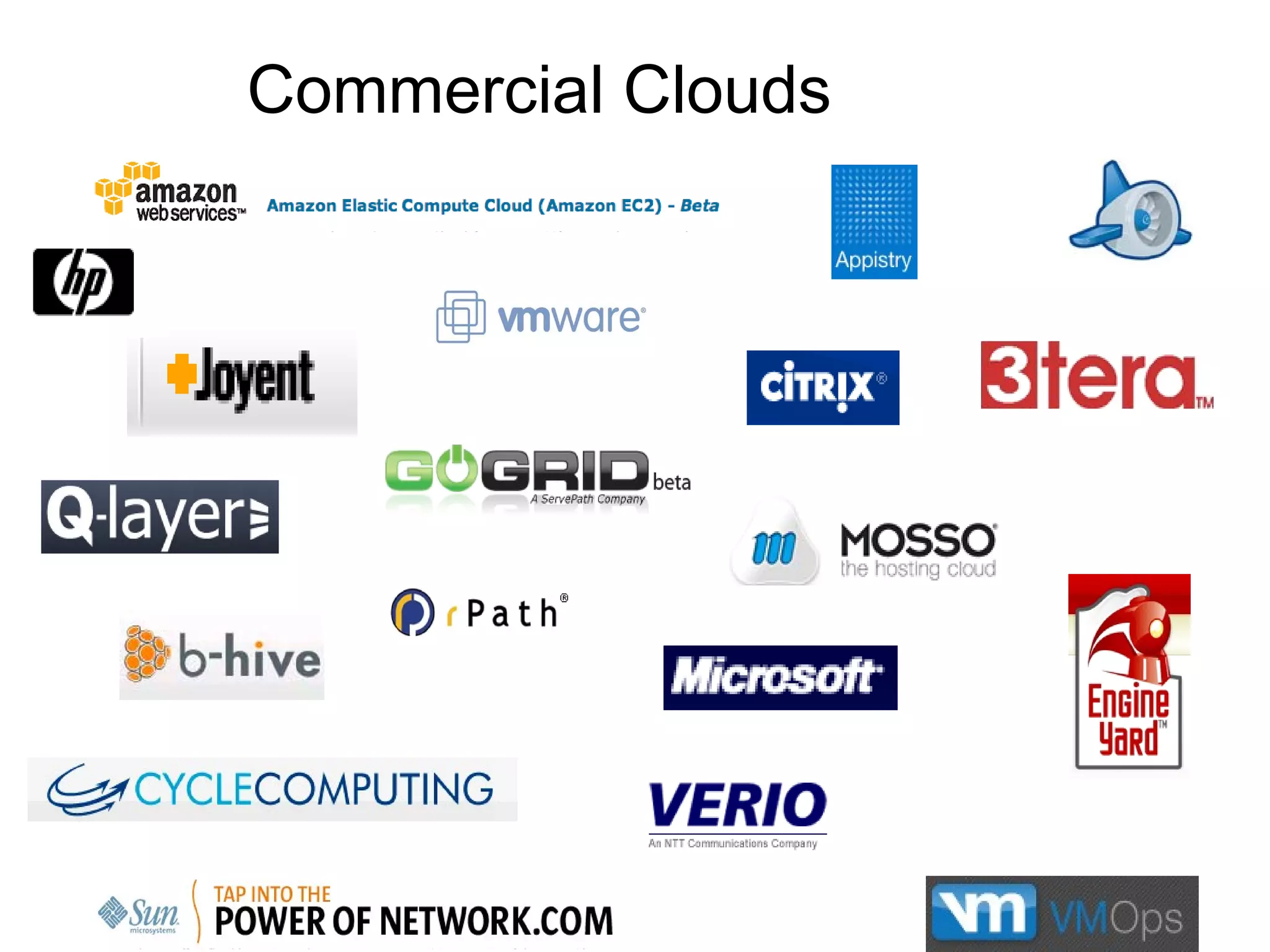 Commercial Clouds 
 