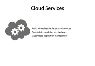 Cloud Services
 