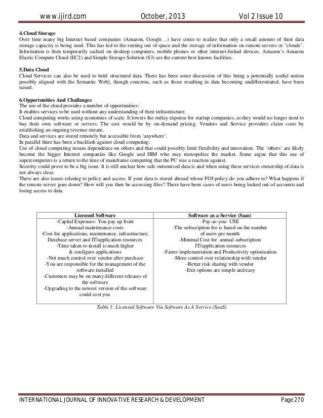 Cloud Computing Essay cloud computing essay