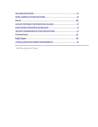 Cloud computing notes
