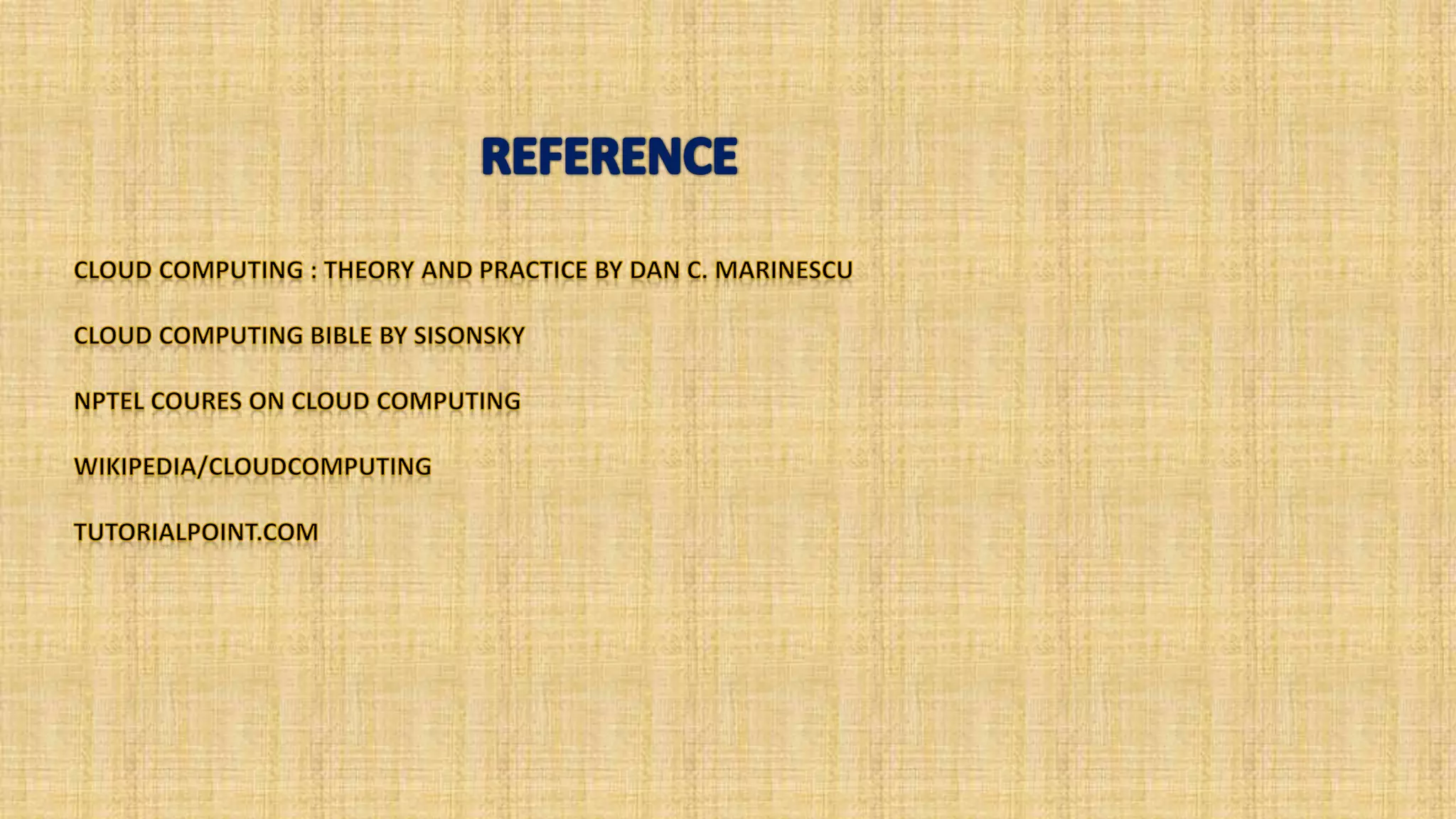 Cloud Resource Management