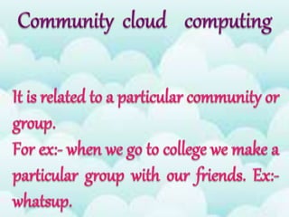 Cloud computing
