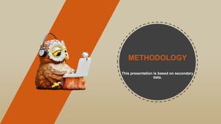 METHODOLOGY
This presentation is based on secondary
data.
 
