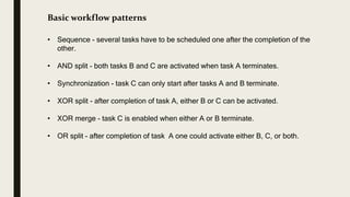 Split Task Workflow Cloud computing Module 2 First Part | PPTX