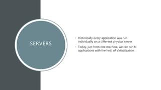 Cloud computing and Docker | PPTX