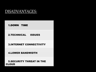 Cloud computing | PPTX