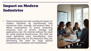 Cloud Computing in modern Industries.pptx