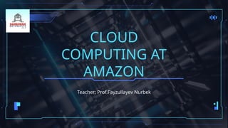 Comprehensive Overview of Amazon Web Services (AWS) Cloud Computing ...