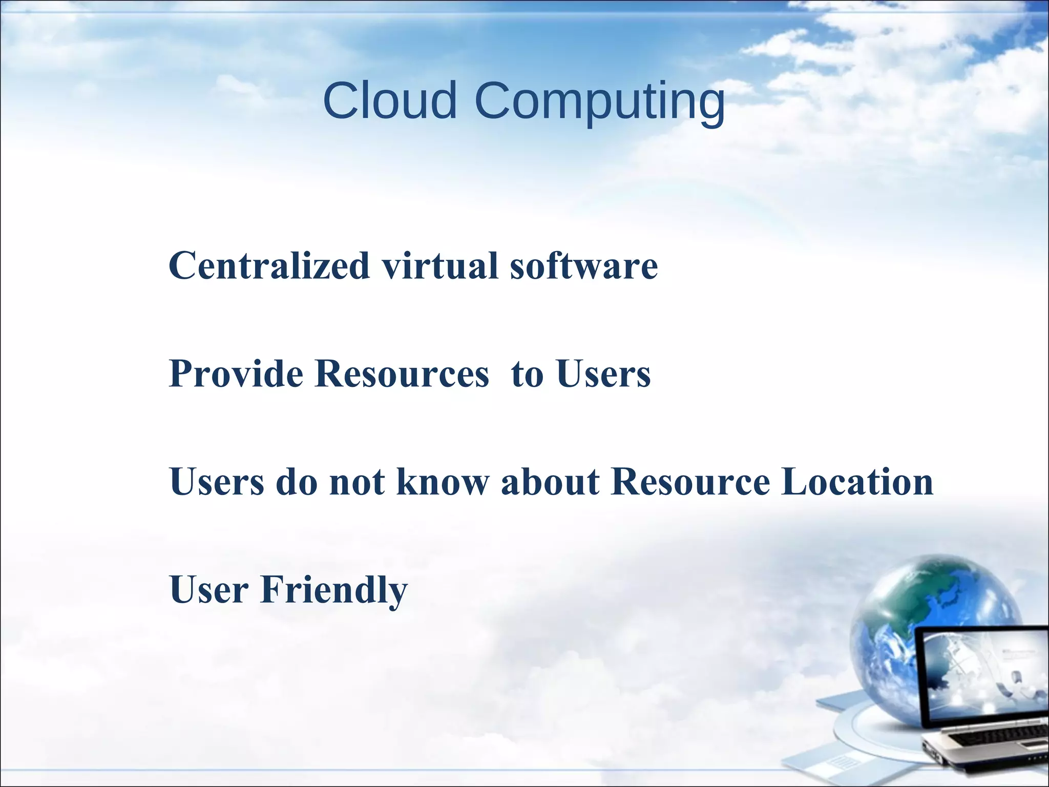 Cloud computing PPT | PPT