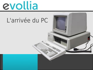 L'arrivée du PC
 