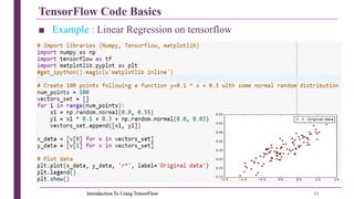 Introduction To Using TensorFlow & Deep Learning | PDF