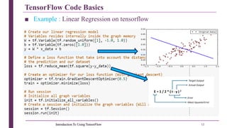 Introduction To Using TensorFlow & Deep Learning | PDF
