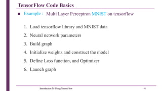 Introduction To Using TensorFlow & Deep Learning | PDF