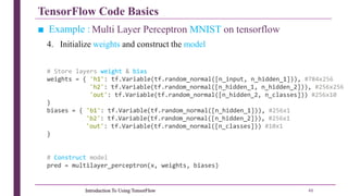 Introduction To Using TensorFlow & Deep Learning | PDF
