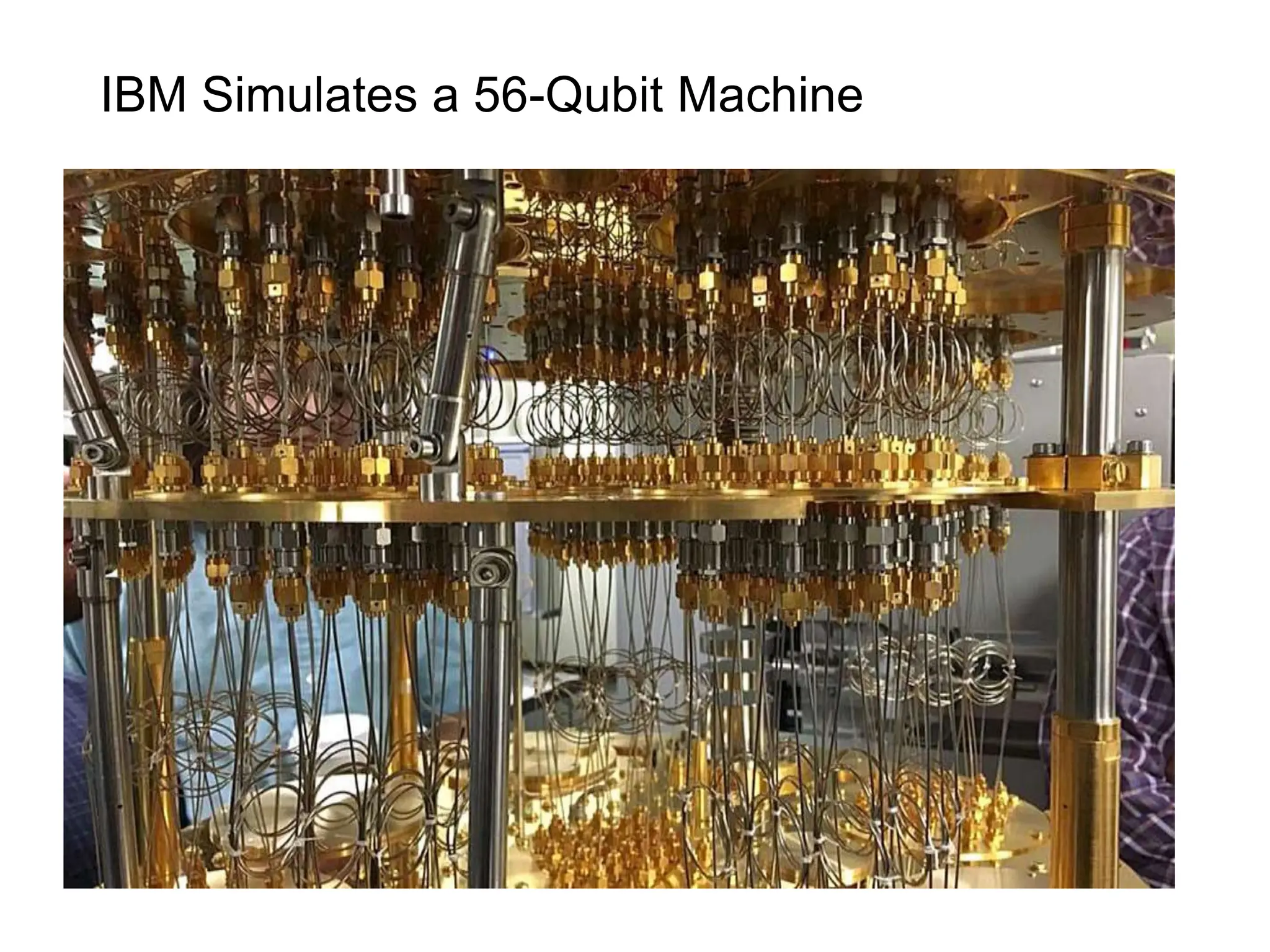 IBM Simulates a 56-Qubit Machine
 