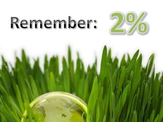 2%Remember: