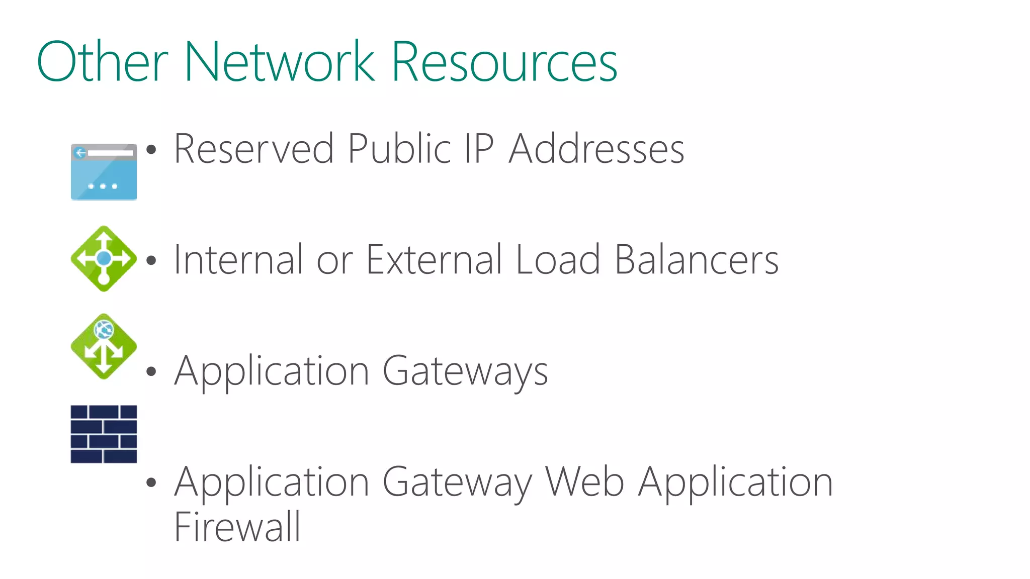 Other Network Resources
 
