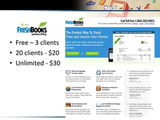 Free – 3 clients20 clients - $20Unlimited - $30