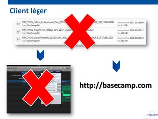 Client léger




               http://basecamp.com
 
