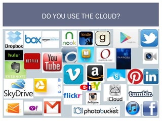 DO YOU USE THE CLOUD?
 