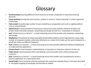 Cloud Computing and Big Data | PPTX