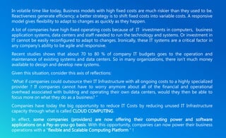 Cloud computing and impact on the business | PPTX
