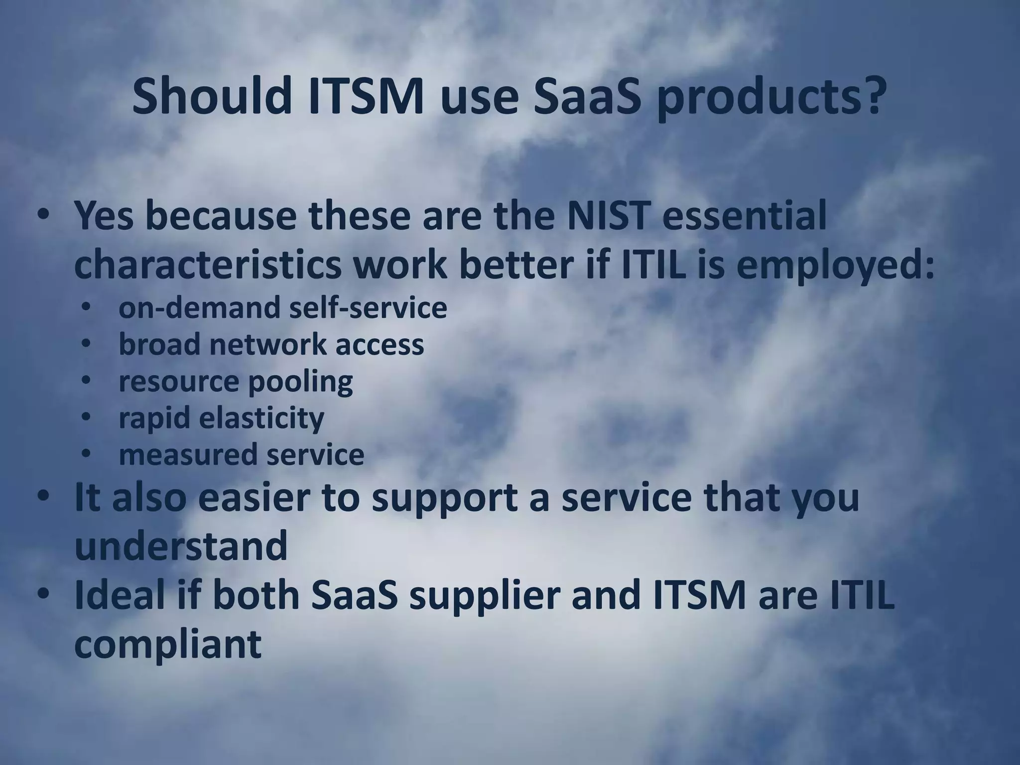 ITILService - transition