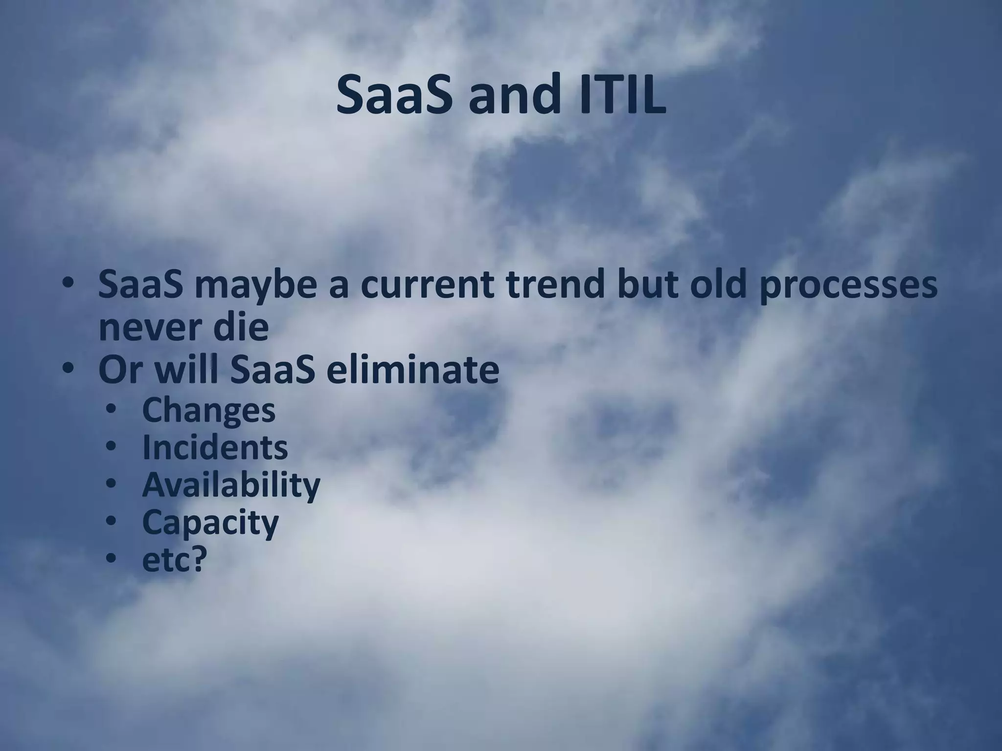 ITILService - operation