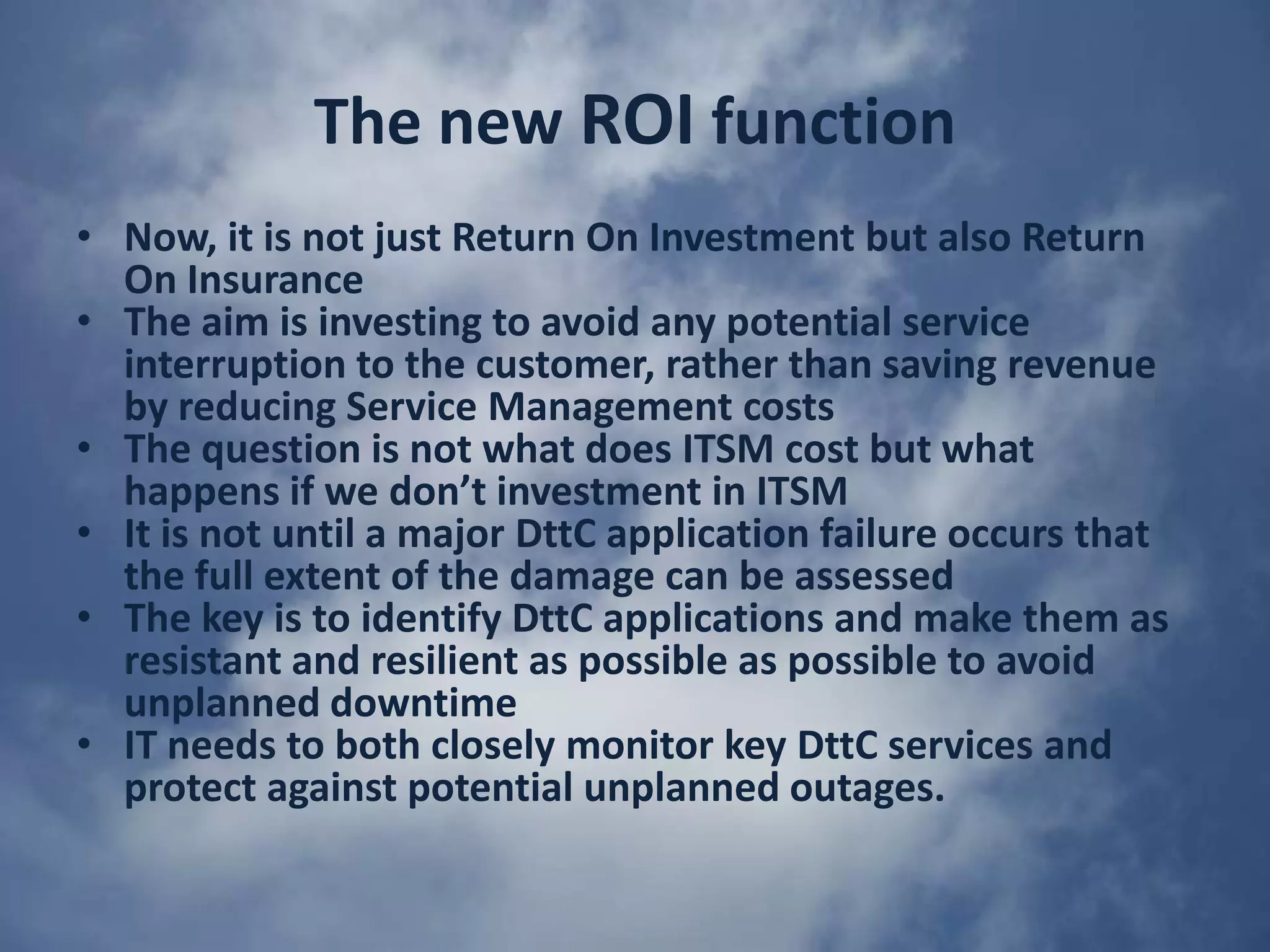 A new dichotomySome companies are now competing internally for the same customersFor example, it was reported that sales from the on-line Next Directory retail catalogue and Internet arm rose 15.3%While like-for-like store sales fell by 7.5%Here, we have two sales-driven divisions vying for the same customersWhere would you invest?