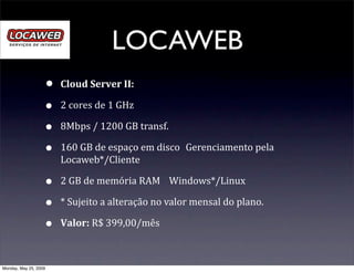 Cloud Computing Apresentacao Uscs Final