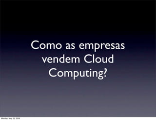 Cloud Computing Apresentacao Uscs Final