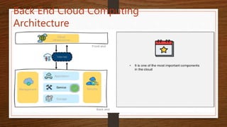 Cloud computing architecture | PPTX