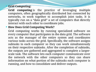 cloud computing architecture with the required details | PPTX