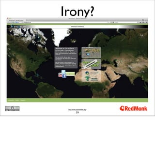 Irony?




 http://www.eyeonearth.org/

            59
 